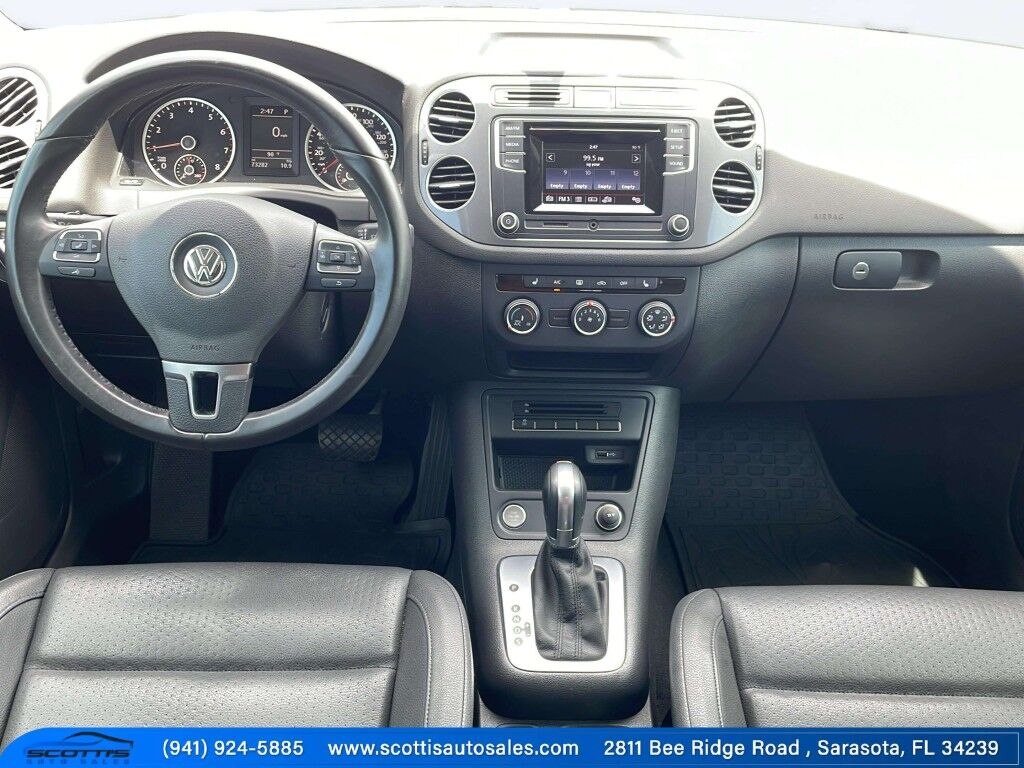2016 Volkswagen Tiguan S~BLUETOOTH~BUCKETS SEATS~CRUISE CONTROL~HALOGEN HEADLIGHTS~REARVIEW CAMERA~TURBOCHARGER~LOW MILES Sarasota FL