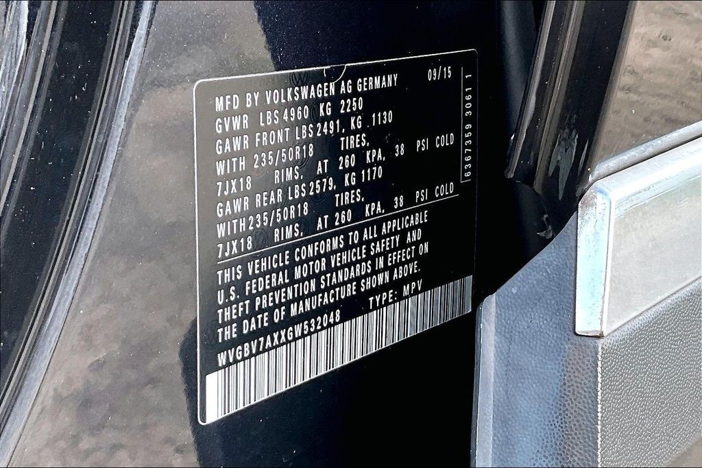 2016 Volkswagen Tiguan SE OR