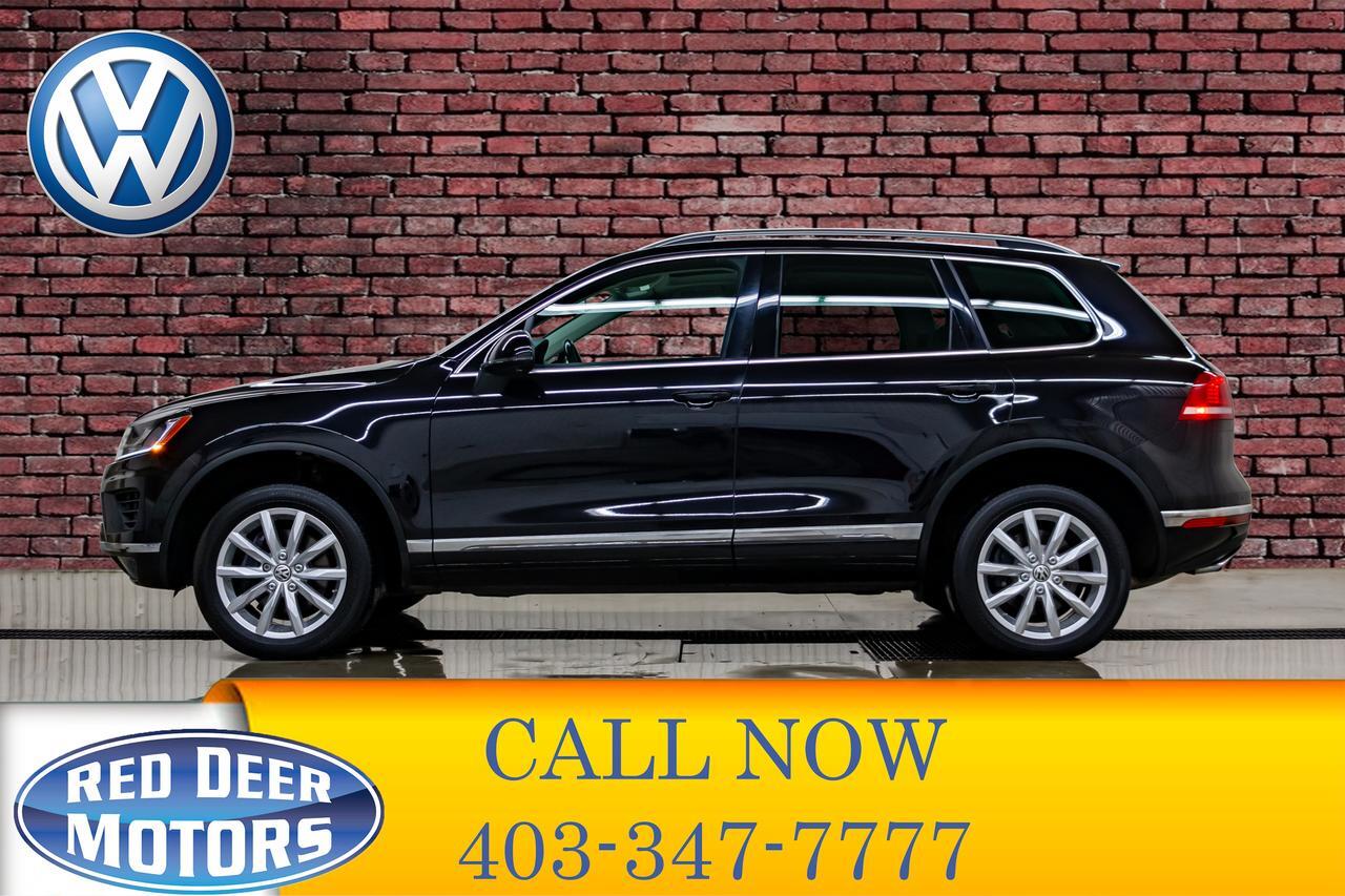 2016 Volkswagen Touareg 4Motion Comfortline Leather Roof Nav
