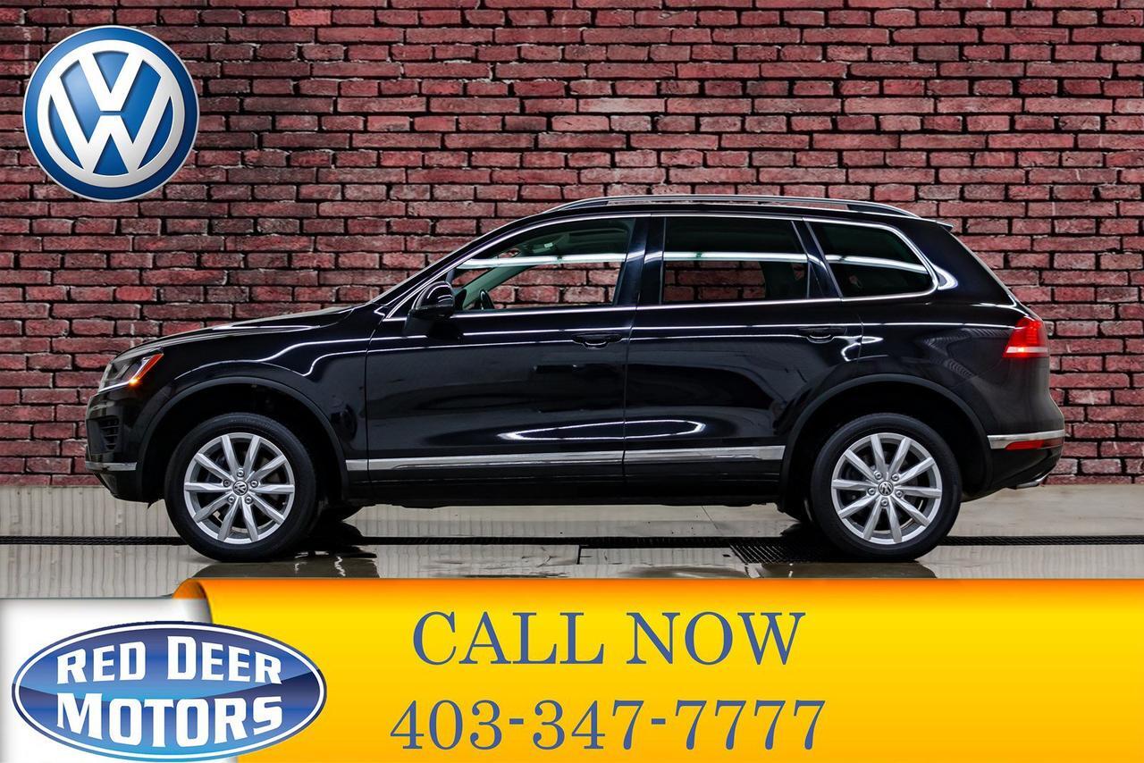 2016 Volkswagen Touareg 4Motion Comfortline Leather Roof Nav