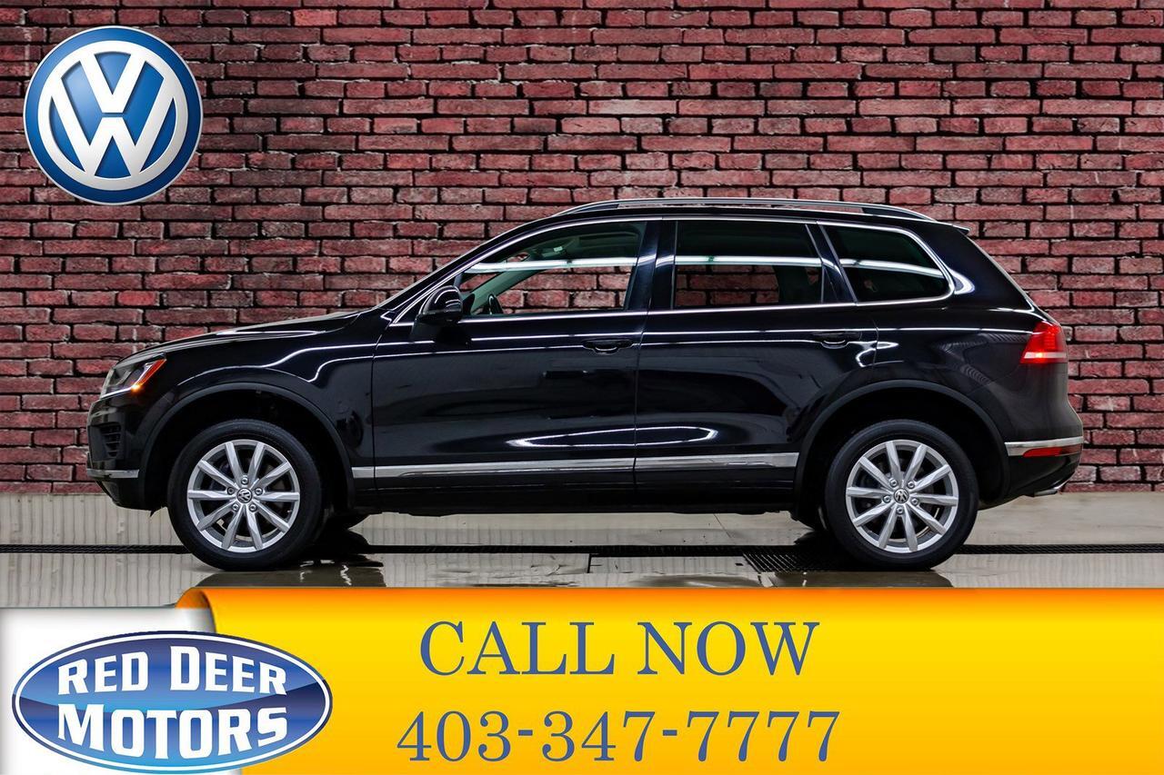 2016 Volkswagen Touareg 4Motion Comfortline Leather Roof Nav
