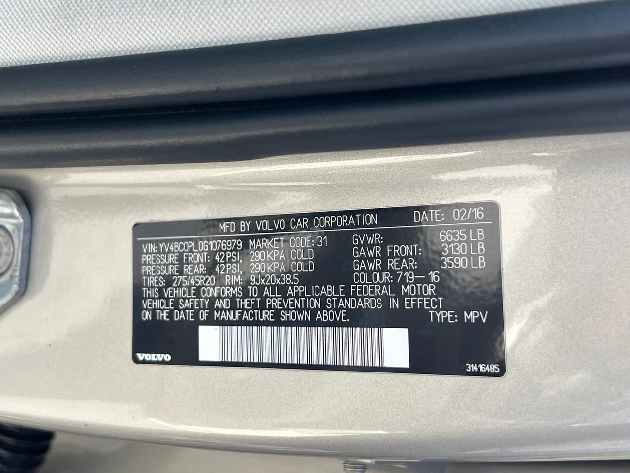 2016 Volvo XC90 Hybrid T8 Inscription Hagerstown MD