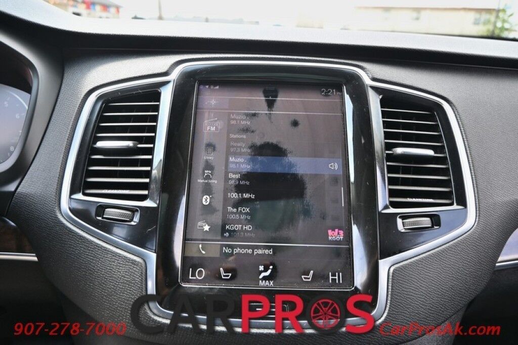 2016 Volvo XC90 T6 Momentum - 2.0L I4 - Automatic - All Wheel Drive - Front Heated Leather Seats - 2nd Row Heated Seats - Power Windows & Door Locks - Navigation - Backup Camera - Panoramic Sunroof - 1 Owner Anchorage AK