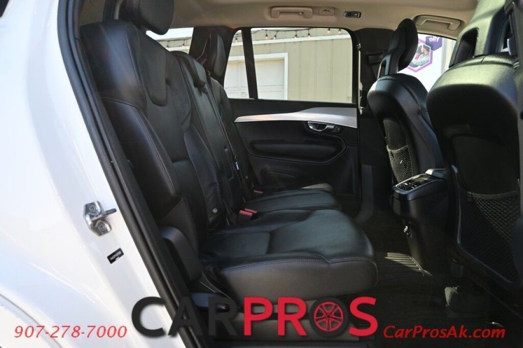 2016 Volvo XC90 T6 Momentum - 2.0L Supercharged - Automatic - AWD - Convenience Package - Power & Heated Leather Seats - NAV - Panoramic Sunroof - Adaptive Cruise - Blind Spot & Lane Alert - Collision Alert - 3rd Row - Seats 7 - Bluetooth - 360 View Camera - Tow Pac Anchorage AK