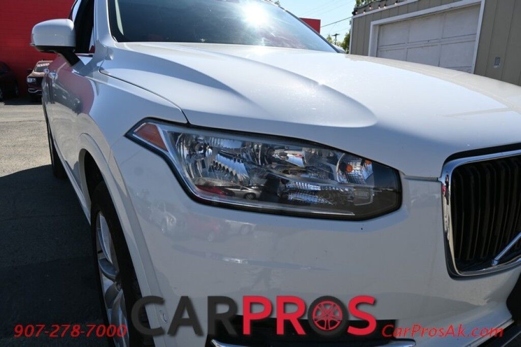 2016 Volvo XC90 T6 Momentum - 2.0L Supercharged - Automatic - AWD - Convenience Package - Power & Heated Leather Seats - NAV - Panoramic Sunroof - Adaptive Cruise - Blind Spot & Lane Alert - Collision Alert - 3rd Row - Seats 7 - Bluetooth - 360 View Camera - Tow Pac Anchorage AK