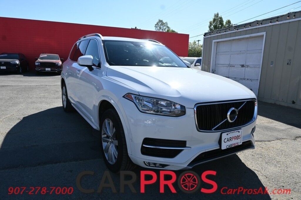2016 Volvo XC90 T6 Momentum - 2.0L Supercharged - Automatic - AWD - Convenience Package - Power & Heated Leather Seats - NAV - Panoramic Sunroof - Adaptive Cruise - Blind Spot & Lane Alert - Collision Alert - 3rd Row - Seats 7 - Bluetooth - 360 View Camera - Tow Pac Anchorage AK