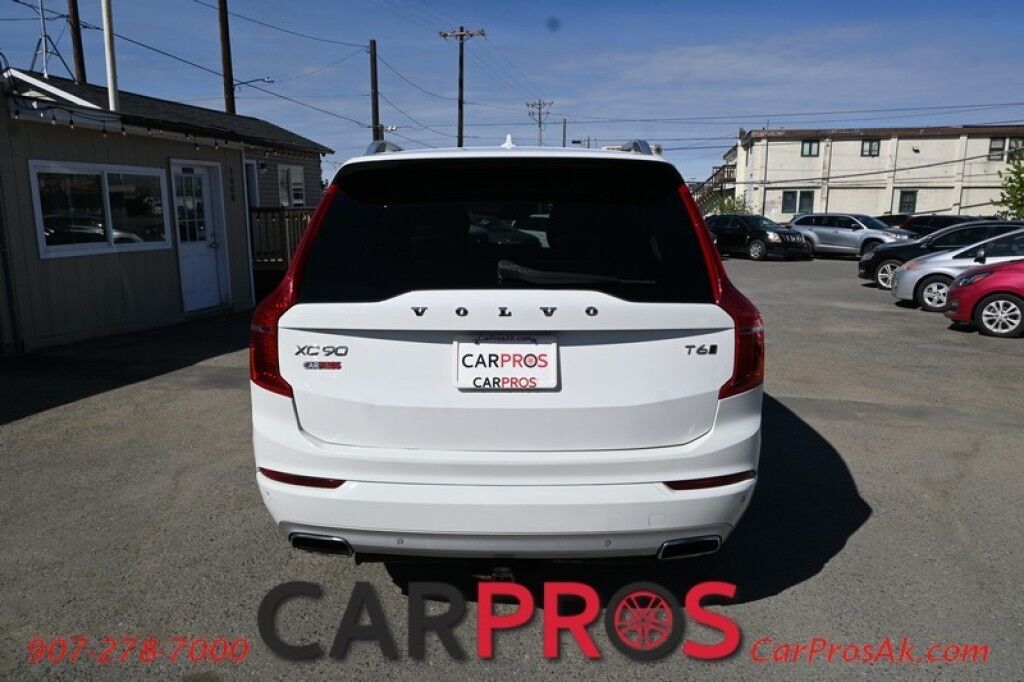 2016 Volvo XC90 T6 Momentum - 2.0L Supercharged - Automatic - AWD - Convenience Package - Power & Heated Leather Seats - NAV - Panoramic Sunroof - Adaptive Cruise - Blind Spot & Lane Alert - Collision Alert - 3rd Row - Seats 7 - Bluetooth - 360 View Camera - Tow Pac Anchorage AK