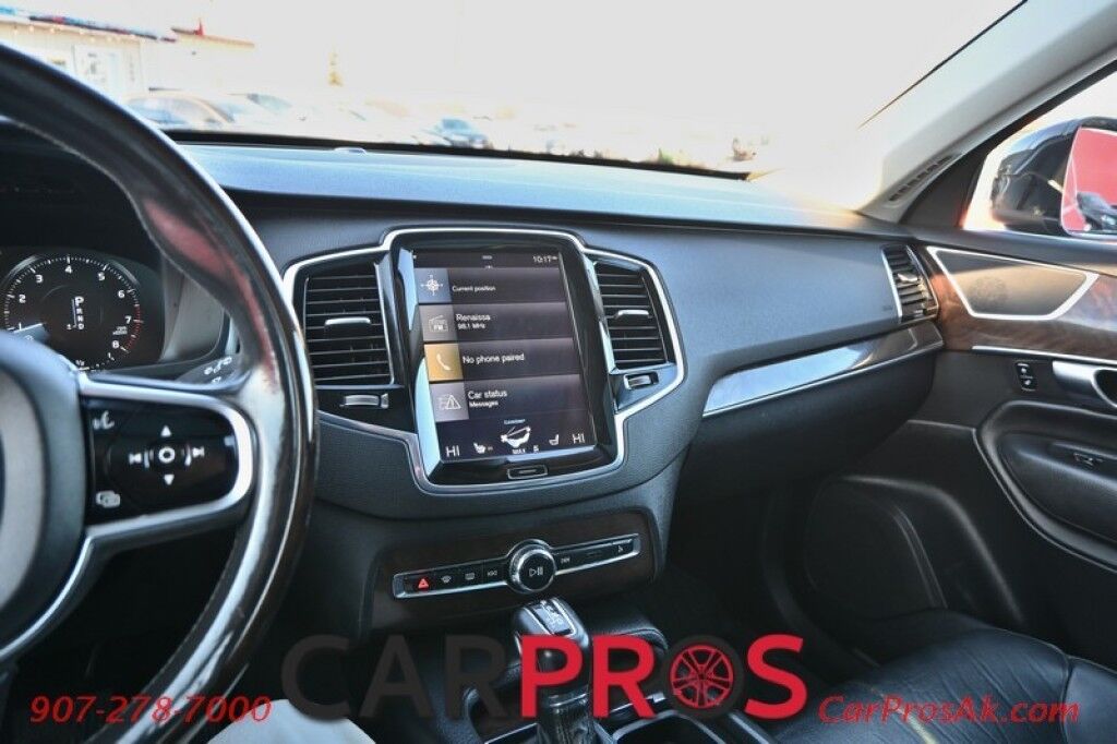 2016 Volvo XC90 T6 Momentum - AWD - 2.0L Supercharged Turbo - Vision & Convenience Pkg - Keyless Entry and Start - Power Heated Leather Seats - Navigation - 360 Surround View Camera - Adaptive Cruise Control with Pilot Assist - Panoramic Moonroof - 3rd Row - Seats 7 Anchorage AK