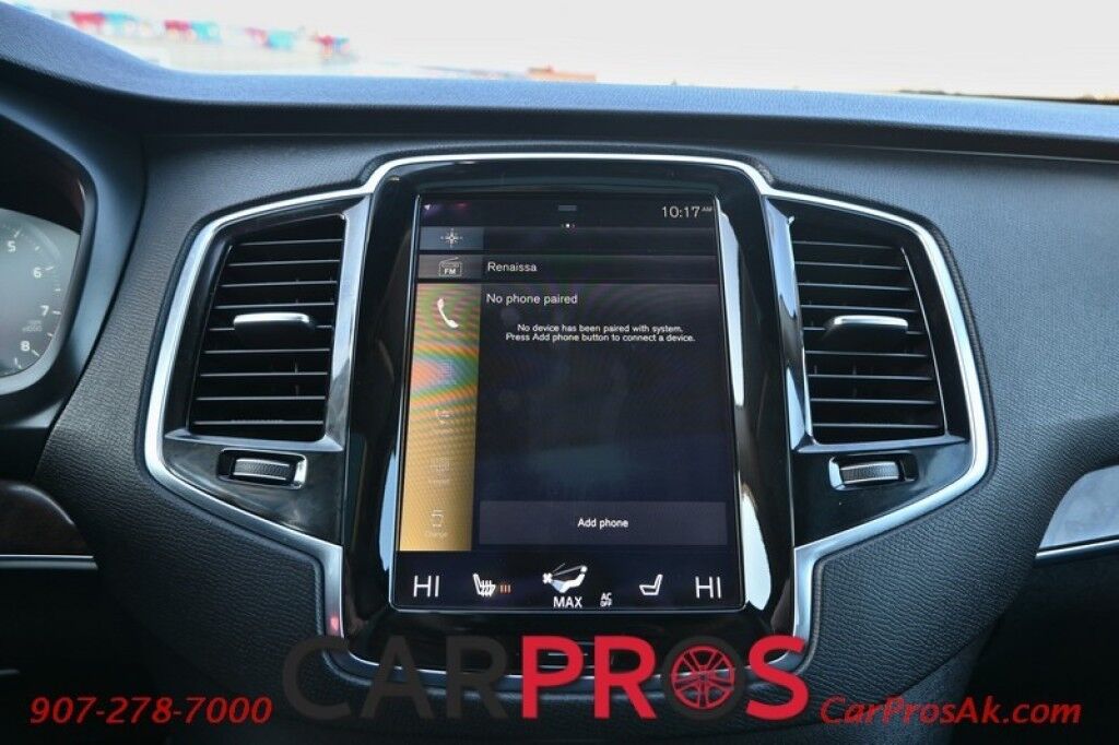 2016 Volvo XC90 T6 Momentum - AWD - 2.0L Supercharged Turbo - Vision & Convenience Pkg - Keyless Entry and Start - Power Heated Leather Seats - Navigation - 360 Surround View Camera - Adaptive Cruise Control with Pilot Assist - Panoramic Moonroof - 3rd Row - Seats 7 Anchorage AK