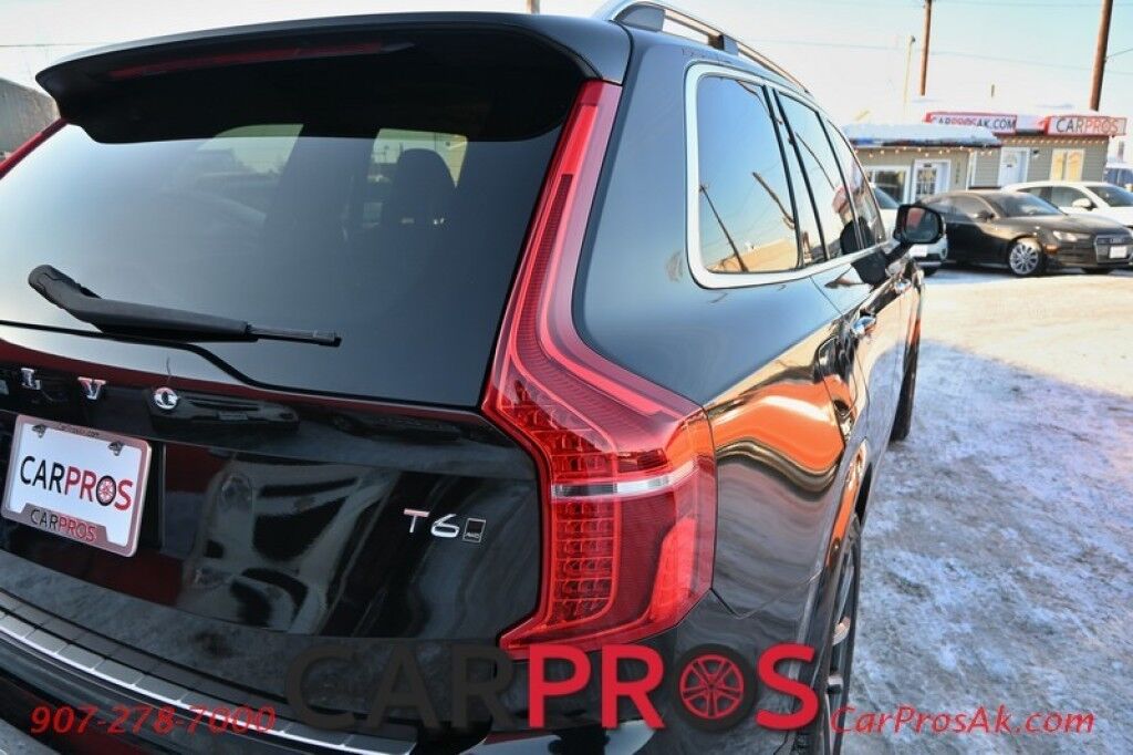 2016 Volvo XC90 T6 Momentum - AWD - 2.0L Supercharged Turbo - Vision & Convenience Pkg - Keyless Entry and Start - Power Heated Leather Seats - Navigation - 360 Surround View Camera - Adaptive Cruise Control with Pilot Assist - Panoramic Moonroof - 3rd Row - Seats 7 Anchorage AK