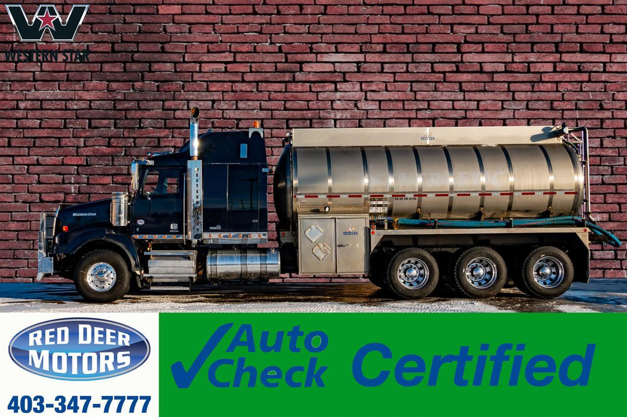 2016 Western Star 4900 SB Tridrive S/S TC407 Tremcar Tank Truck