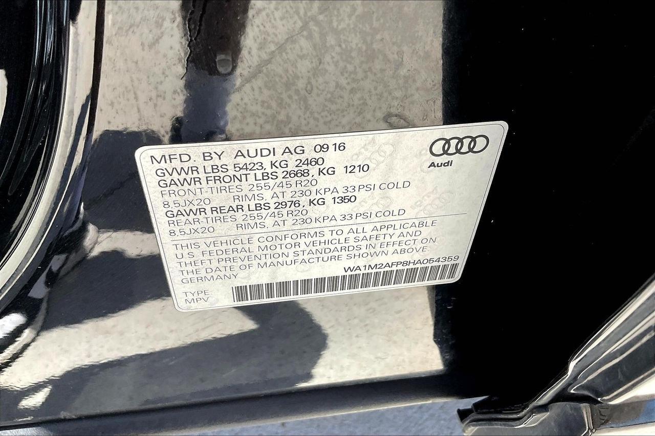 2017 AUDI Q5 PREMIUM PLUS Houston TX