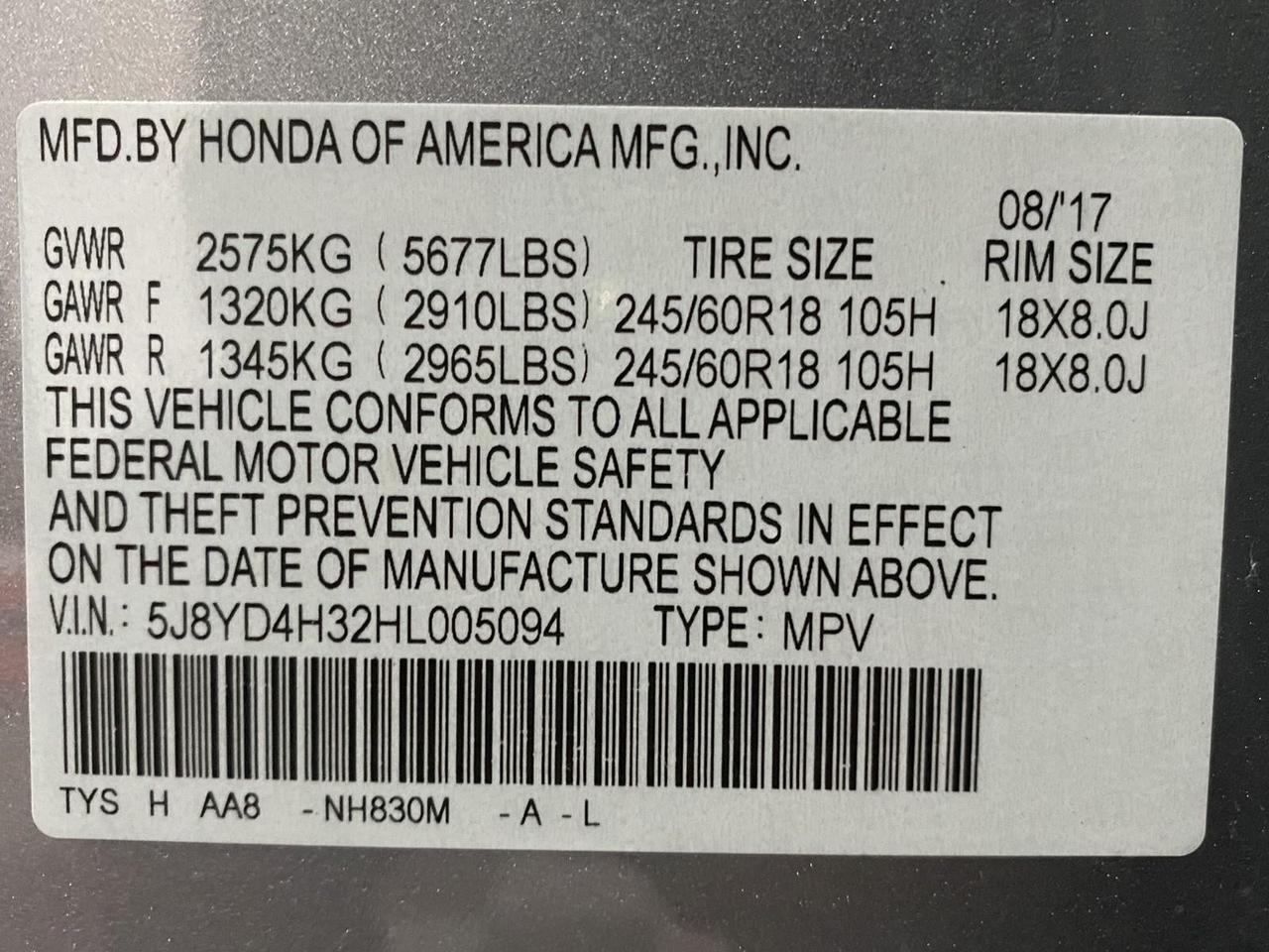 2017 Acura MDX Richmond Hill NY