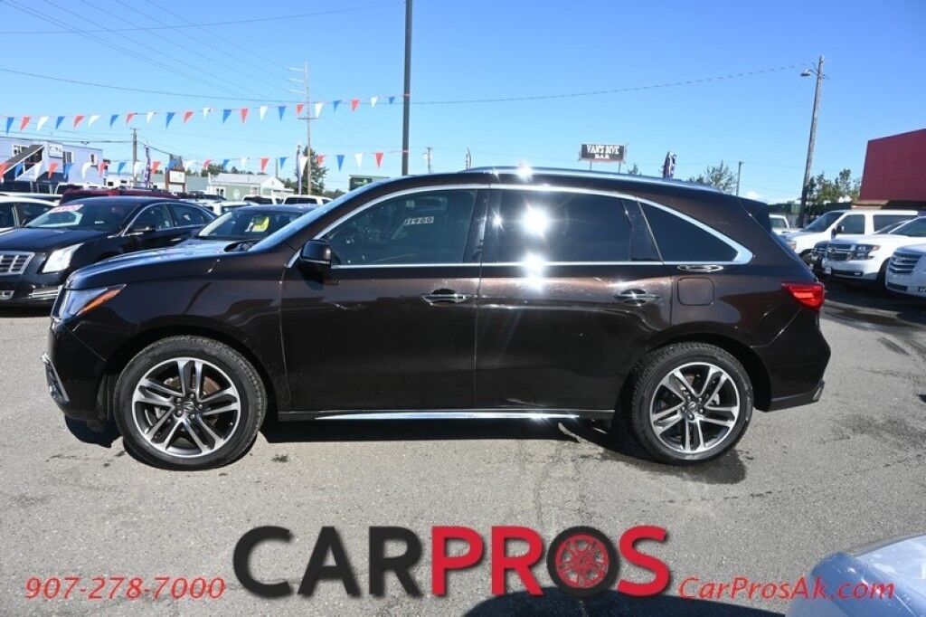 2017 Acura MDX Advance Pkg - AWD - Auto Start - Heated & Cooled Leather Seats - Heated Steering Wheel - Nav - Sunroof - Adaptive Cruise Control - Bluetooth - Blind Spot & Forward Collision Alert - 3rd Row - Seats 6 - Keyless Entry & Start - Power Liftgate - Tow Pkg Anchorage AK