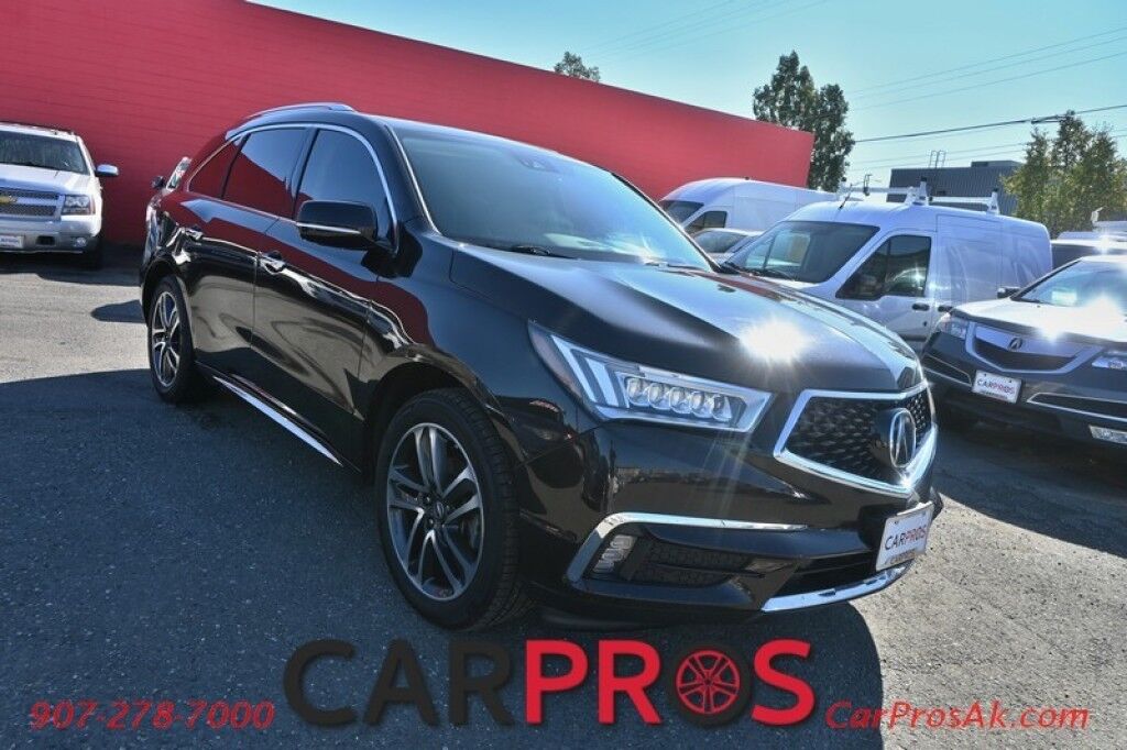 2017 Acura MDX Advance Pkg - AWD - Auto Start - Heated & Cooled Leather Seats - Heated Steering Wheel - Nav - Sunroof - Adaptive Cruise Control - Bluetooth - Blind Spot & Forward Collision Alert - 3rd Row - Seats 6 - Keyless Entry & Start - Power Liftgate - Tow Pkg Anchorage AK