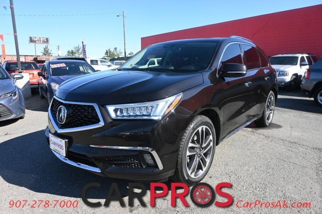2017 Acura MDX Advance Pkg - AWD - Auto Start - Heated & Cooled Leather Seats - Heated Steering Wheel - Nav - Sunroof - Adaptive Cruise Control - Bluetooth - Blind Spot & Forward Collision Alert - 3rd Row - Seats 6 - Keyless Entry & Start - Power Liftgate - Tow Pkg Anchorage AK
