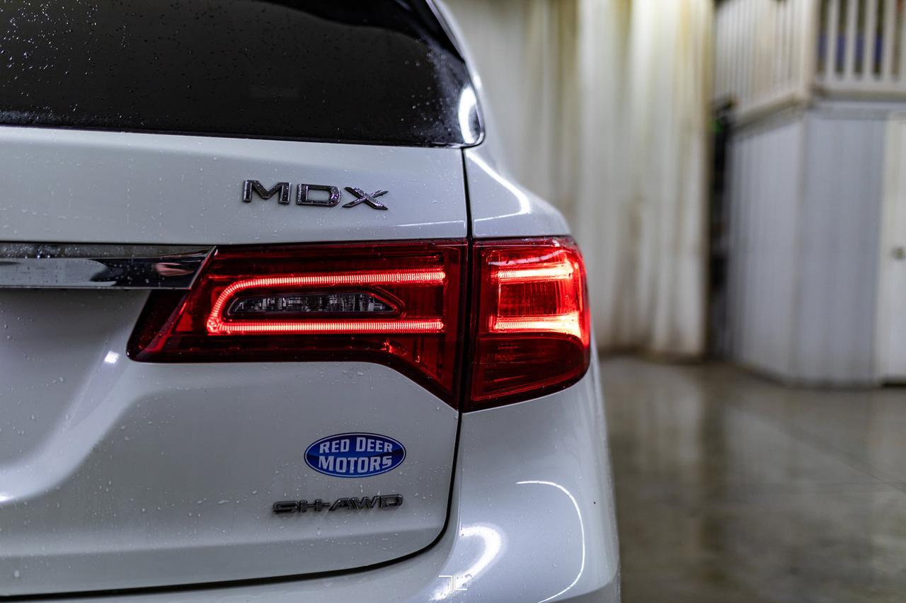 2017 Acura MDX SH-AWD Nav Pkg Leather Roof BCam Red Deer AB