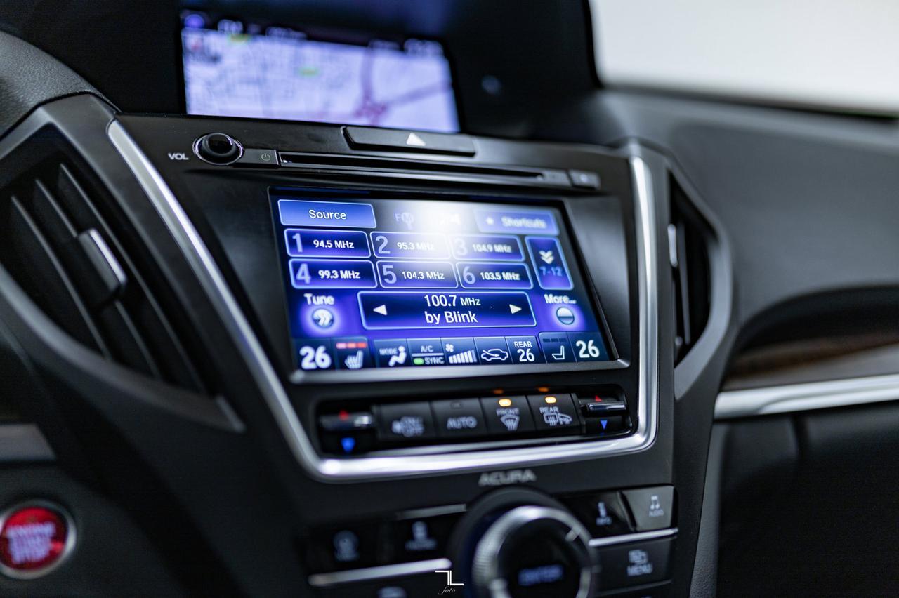 2017 Acura MDX SH-AWD Nav Pkg Leather Roof BCam Red Deer AB