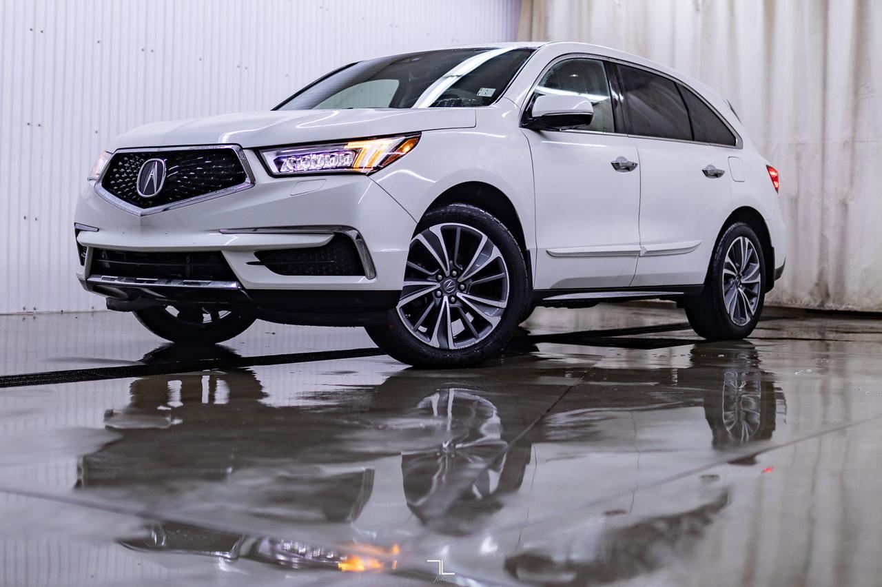 2017 Acura MDX SH-AWD Nav Pkg Leather Roof BCam Red Deer AB