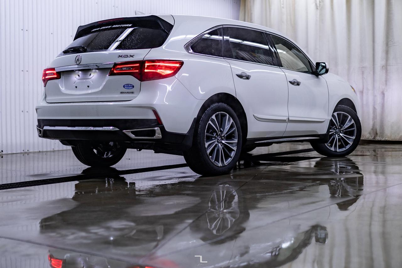 2017 Acura MDX SH-AWD Nav Pkg Leather Roof BCam Red Deer AB