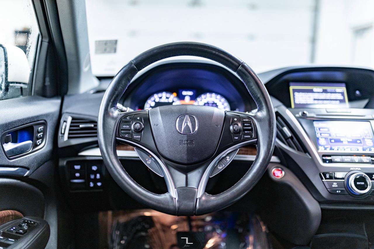 2017 Acura MDX SH-AWD Nav Pkg Leather Roof BCam Red Deer AB