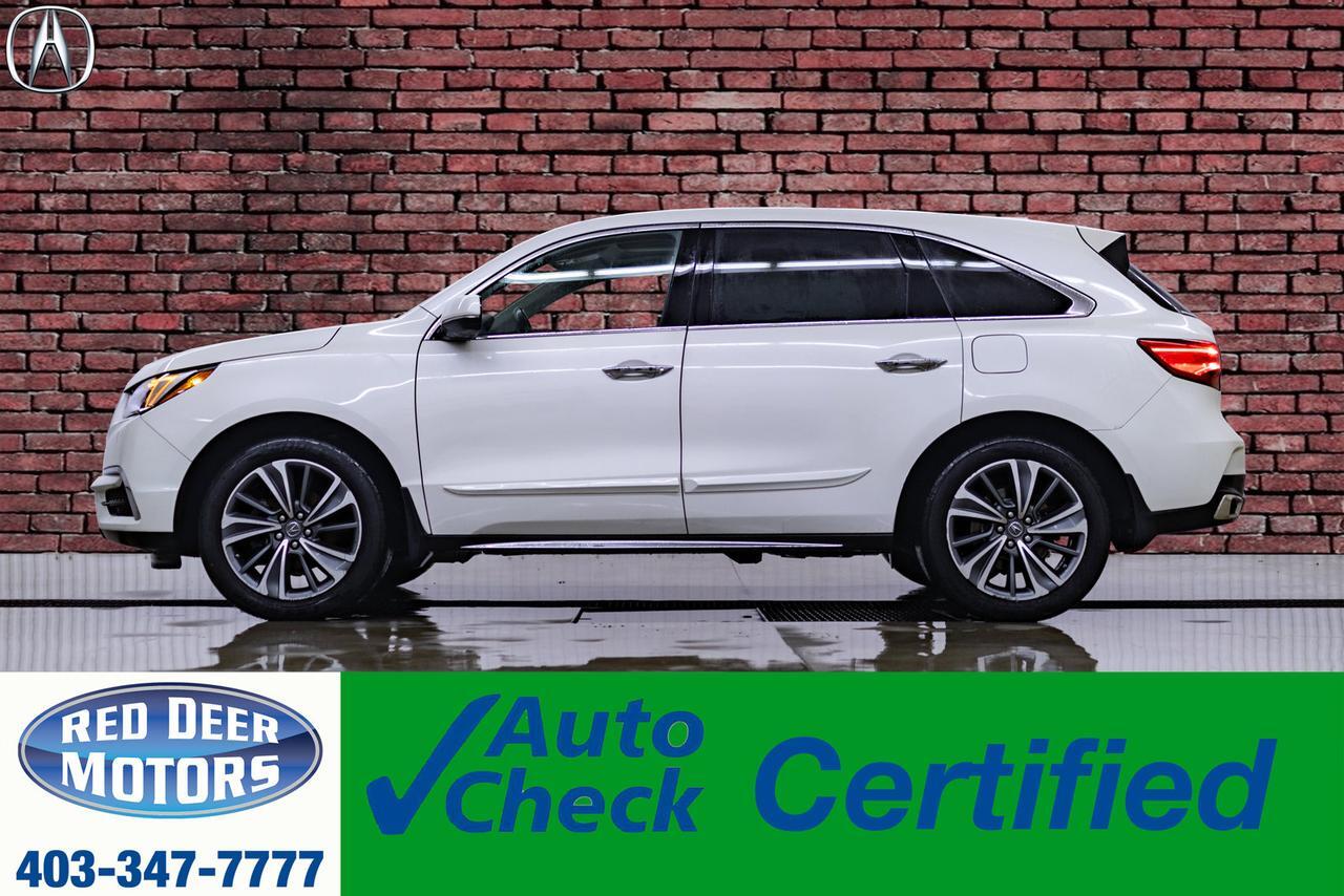 2017 Acura MDX SH-AWD Nav Pkg Leather Roof BCam Red Deer AB