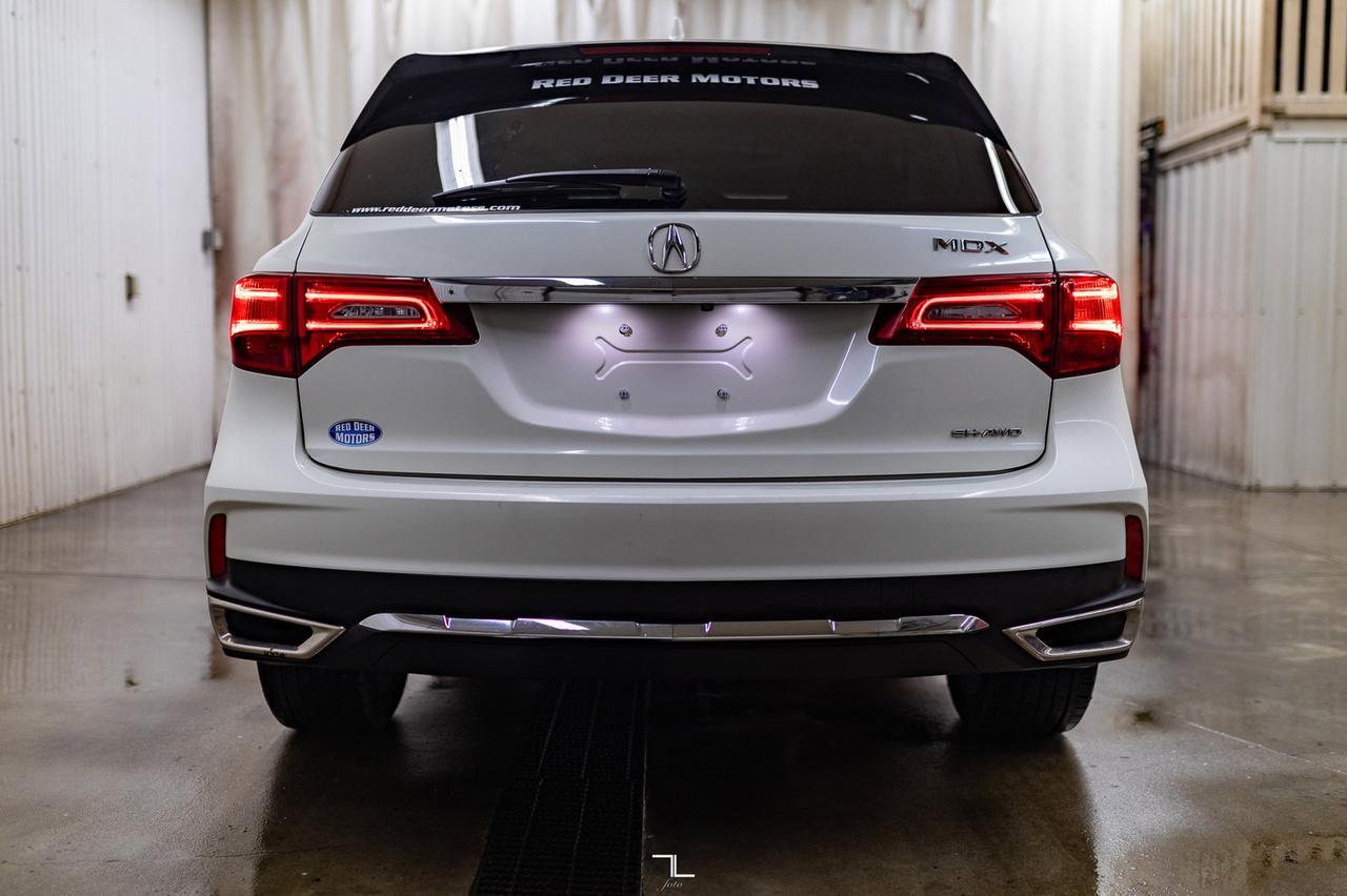 2017 Acura MDX SH-AWD Nav Pkg Leather Roof BCam Red Deer AB