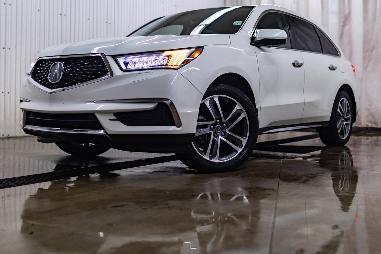 2017 Acura MDX SH-AWD Nav Pkg Leather Roof BCam Red Deer AB