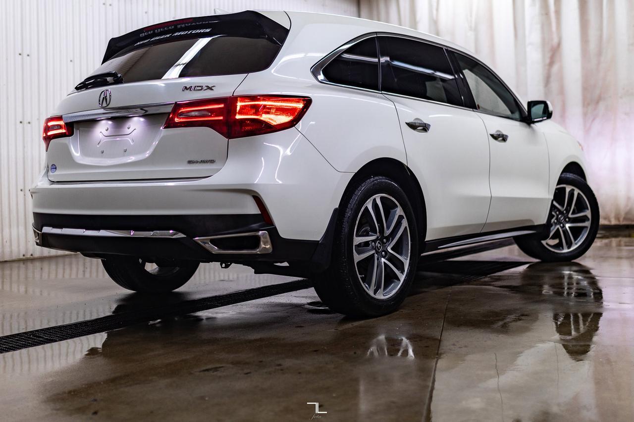 2017 Acura MDX SH-AWD Nav Pkg Leather Roof BCam Red Deer AB