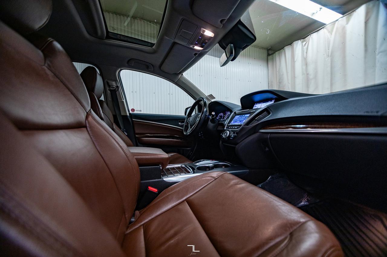 2017 Acura MDX SH-AWD Nav Pkg Leather Roof BCam Red Deer AB