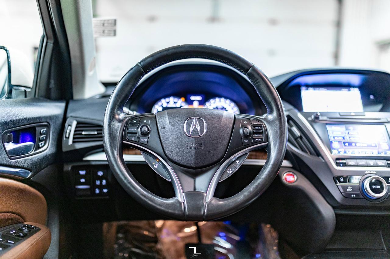 2017 Acura MDX SH-AWD Nav Pkg Leather Roof BCam Red Deer AB