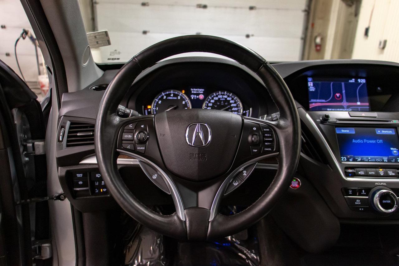 2017 Acura MDX SH-AWD Nav Pkg Leather Roof Red Deer AB