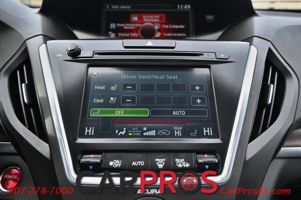 2017 Acura MDX Sport Hybrid w/Advance Pkg - AWD - Milano Leather Heated and Cooled Seats - Remote Start - Keyless Entry - Push to Start - Sunroof - Front and Rear Parking Sensors w/ Aerial View Camera - Navigation - ELS Studio Premium Sound System - Bluetooth Anchorage AK