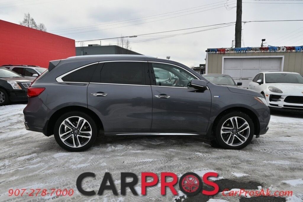 2017 Acura MDX Sport Hybrid w/Advance Pkg - AWD - Milano Leather Heated and Cooled Seats - Remote Start - Keyless Entry - Push to Start - Sunroof - Front and Rear Parking Sensors w/ Aerial View Camera - Navigation - ELS Studio Premium Sound System - Bluetooth Anchorage AK