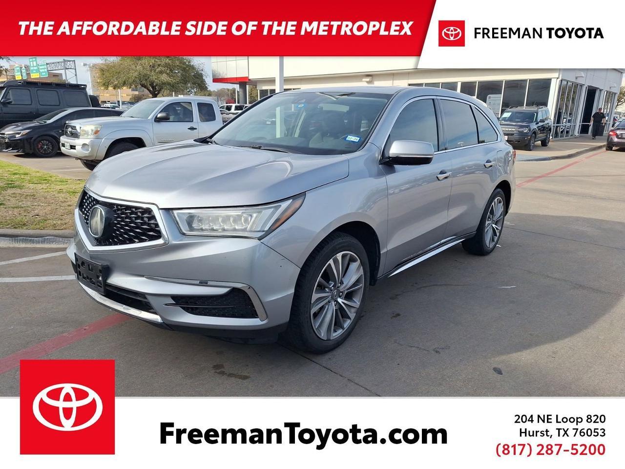 2017 Acura MDX w/Technology Pkg Hurst TX