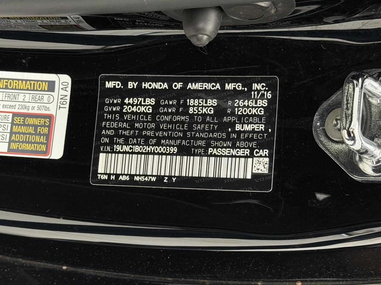 2017 Acura NSX Base Newark DE