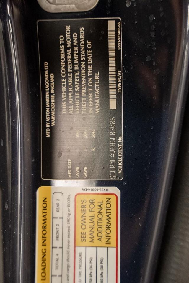 2017 Aston Martin DB11 Base Ft Lauderdale FL