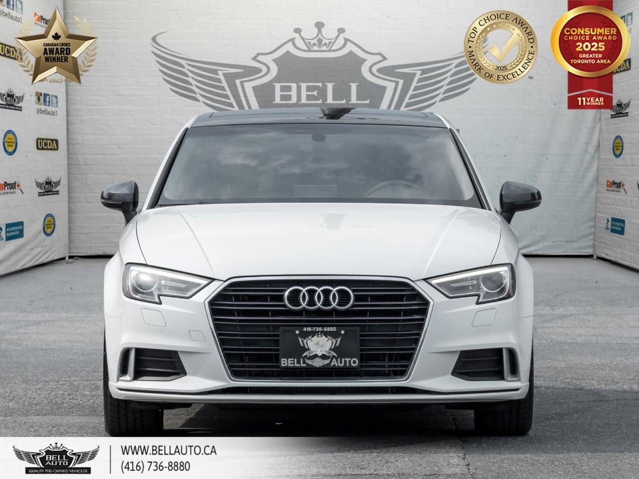 2017 Audi A3 2.0T | Komfort | PANO | XENON | LEATHER | PWR&HTD SEAT | NOACCIDENT Toronto ON