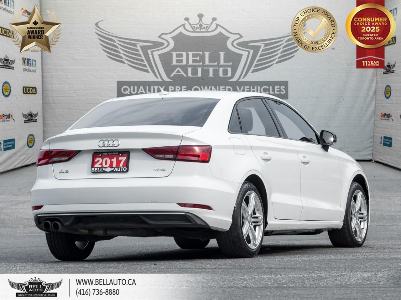 2017 Audi A3 2.0T | Komfort | PANO | XENON | LEATHER | PWR&HTD SEAT | NOACCIDENT Toronto ON