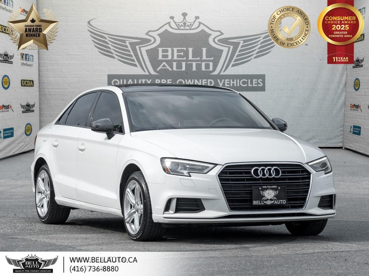 2017 Audi A3 2.0T | Komfort | PANO | XENON | LEATHER | PWR&HTD SEAT | NOACCIDENT