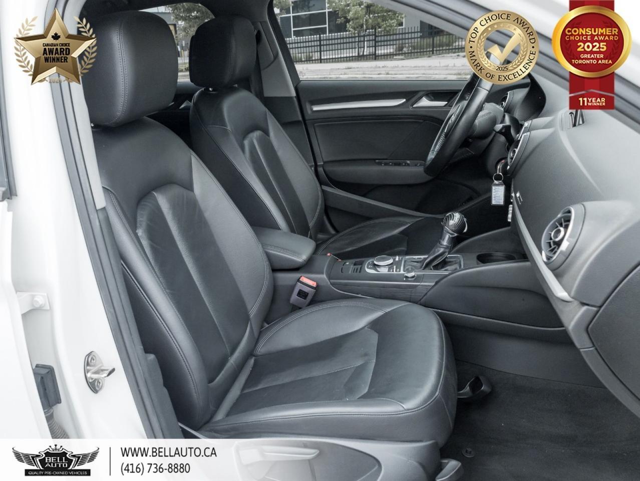 2017 Audi A3 2.0T Komfort | SUNROOF | XENONHEADLIGHTS | LEATHER | POWER AND HEATED SEATS | NO ACCIDENT Toronto ON