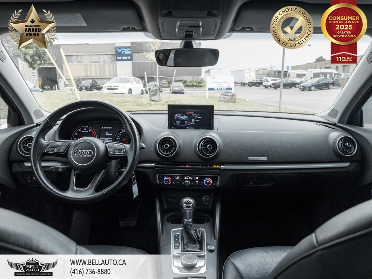 2017 Audi A3 2.0T Komfort | SUNROOF | XENONHEADLIGHTS | LEATHER | POWER AND HEATED SEATS | NO ACCIDENT Toronto ON