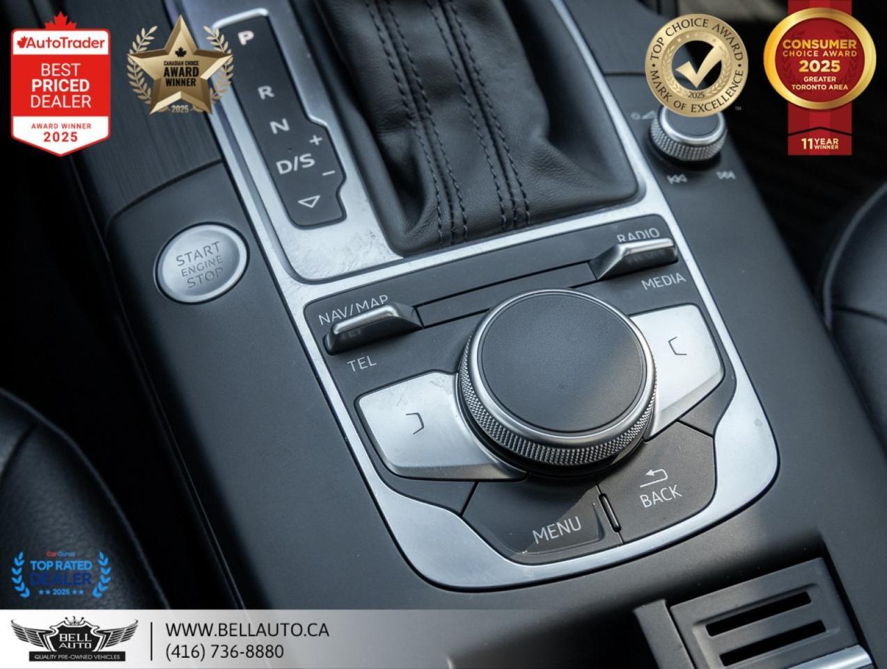 2017 Audi A3 2.0T Progressiv | PRMPKG | B.CAM | SUNROOF | XENON | NOACCIDENT Toronto ON