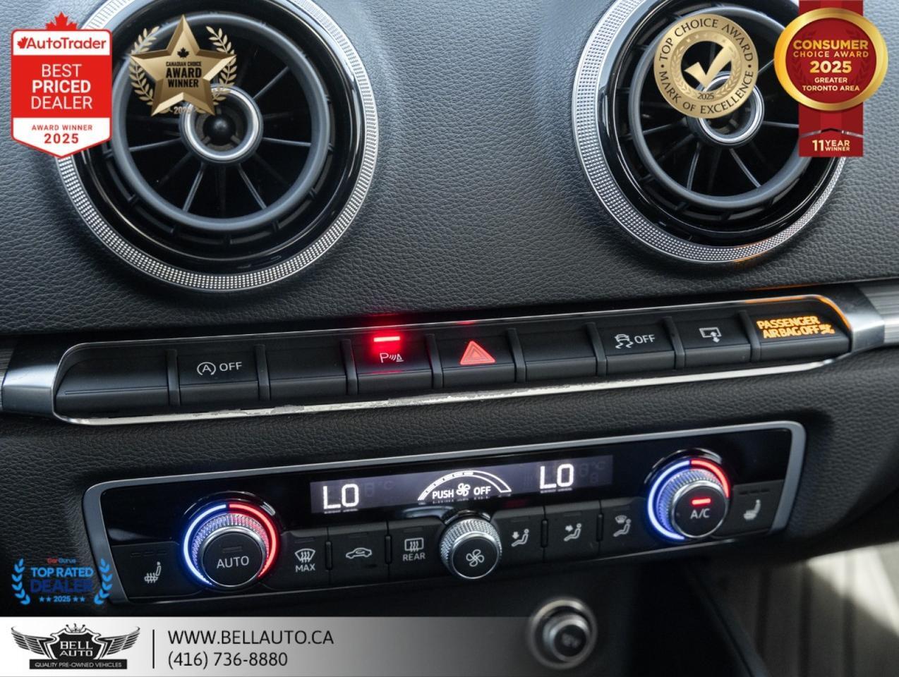 2017 Audi A3 2.0T Progressiv | PRMPKG | B.CAM | SUNROOF | XENON | NOACCIDENT Toronto ON