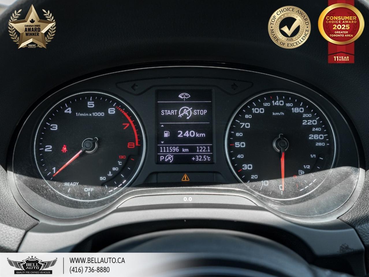 2017 Audi A3 2.0T Progressiv | S-LINE | PANO | PWR&HTD SEAT | B.CAM | DYNAMIC LIGHTS Toronto ON