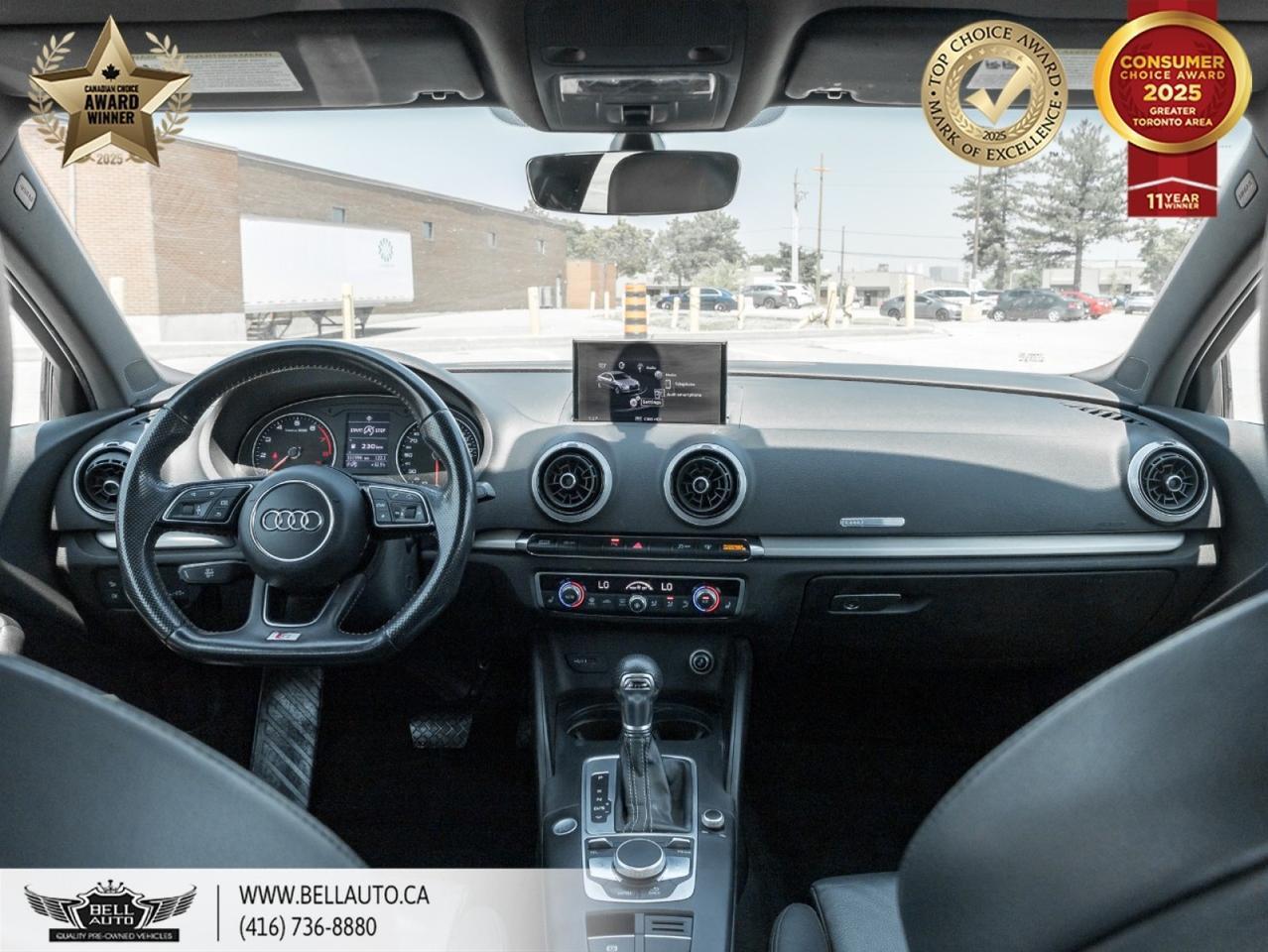 2017 Audi A3 2.0T Progressiv | S-LINE | PANOROOF | POWER&HEATEDSEAT | BACKUPCAM | XENONHEADLIGHTS | BLUETOOTH Toronto ON