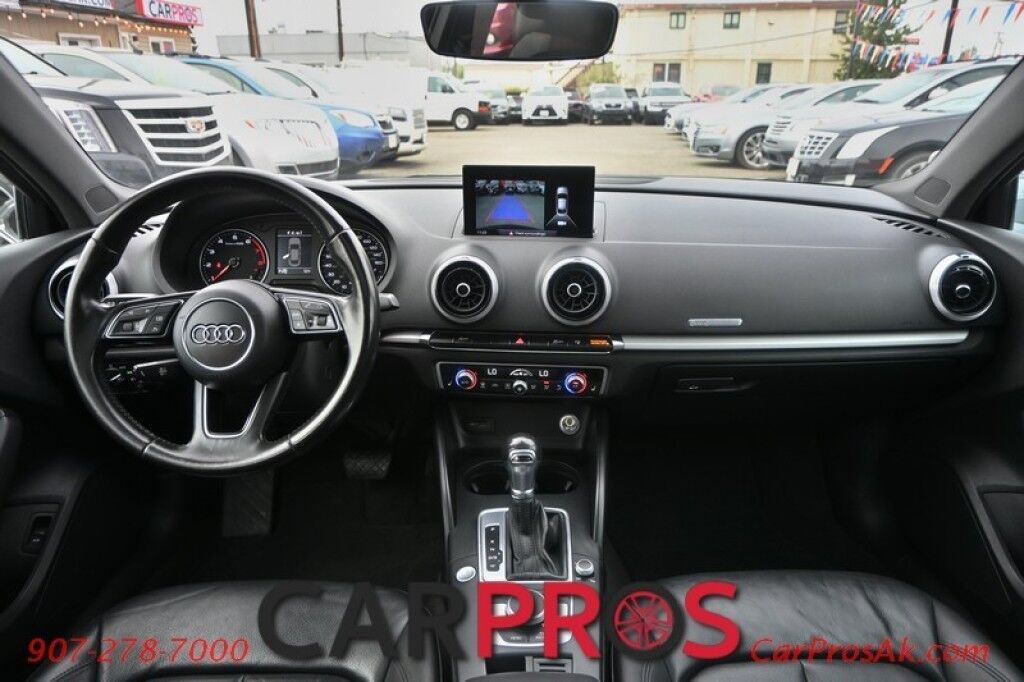2017 Audi A3 Premium - 2.0L 4-Cyl Turbo - Convenience Pkg - Power & Heated Leather Seats - Panoramic Sunroof - Dual Climate Control - Navigation - Back Up Camera - Keyless Entry & Push to Start - Low Miles - 35 MPG Anchorage AK