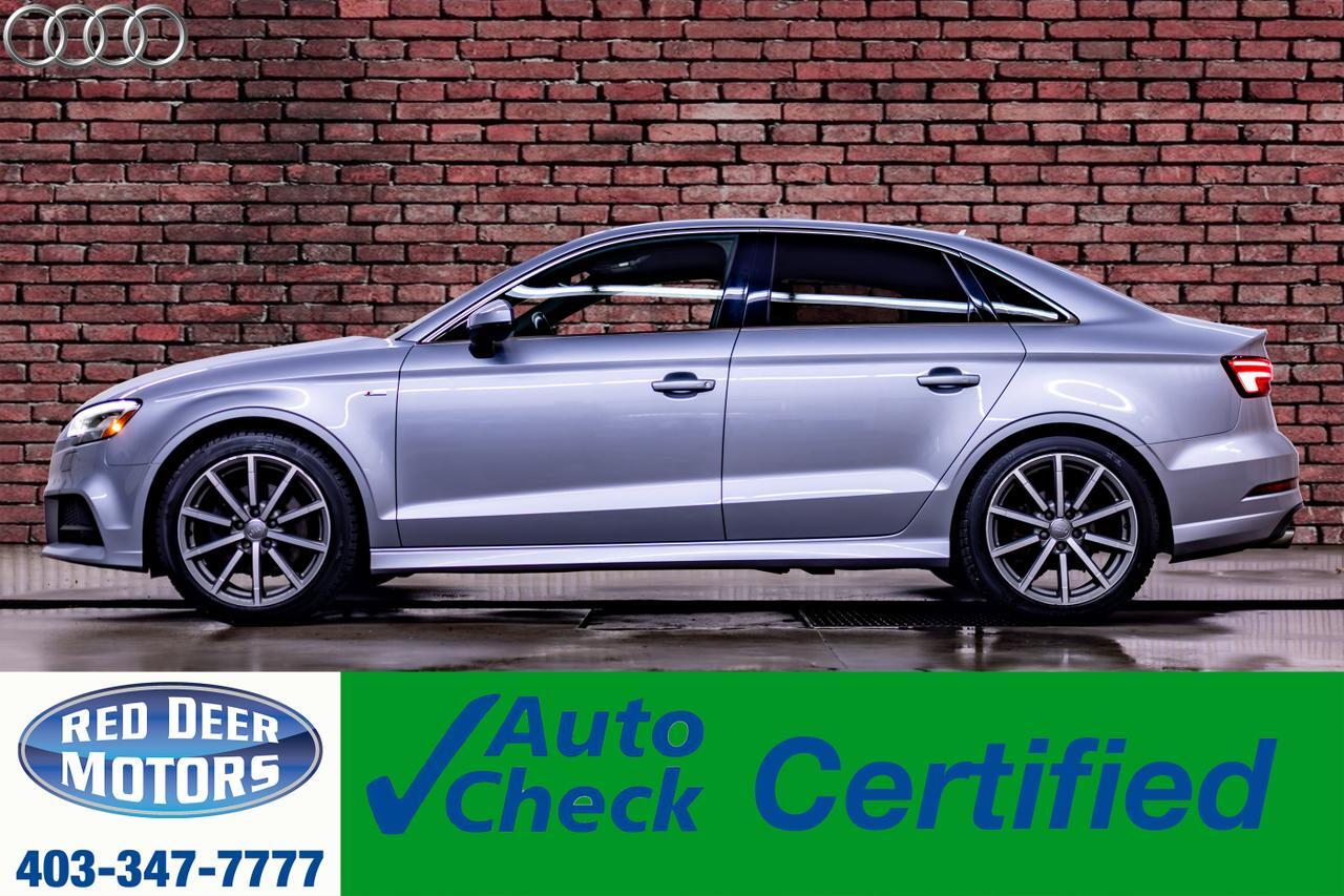 2017 Audi A3 Quattro Progressiv S-Line Leather Roof Nav