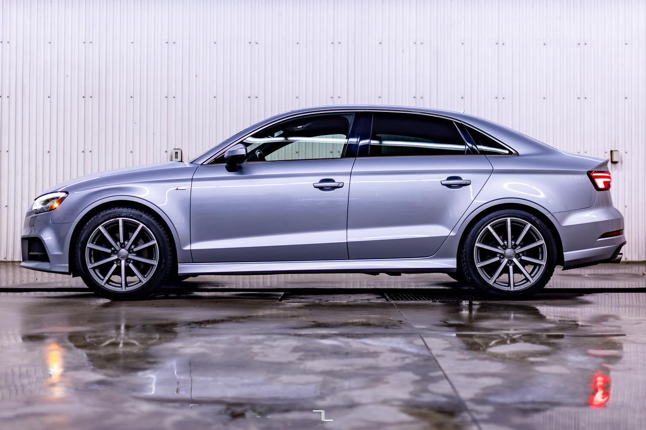 2017 Audi A3 Quattro Progressiv S-Line Leather Roof Nav Red Deer AB