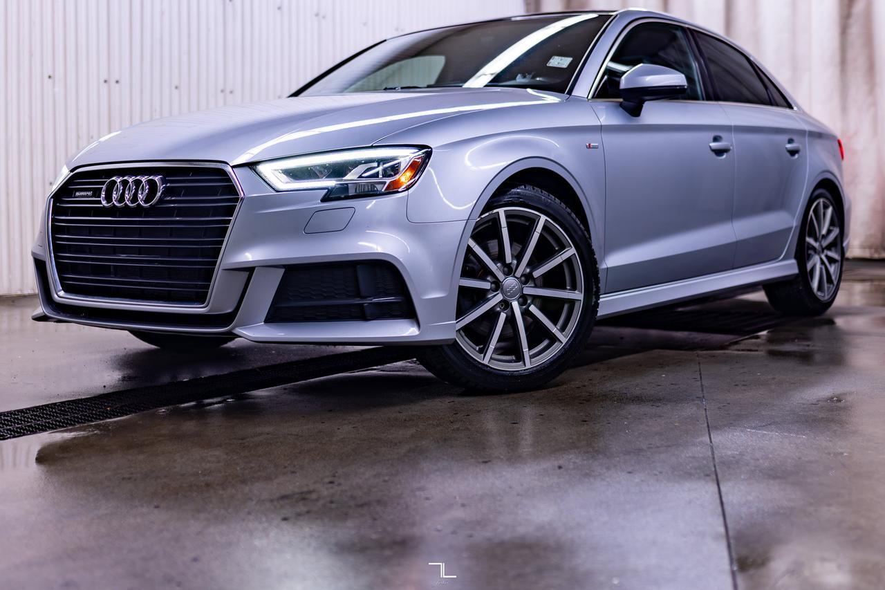 2017 Audi A3 Quattro Progressiv S-Line Leather Roof Nav Red Deer AB